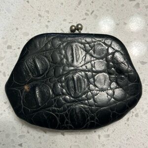 Vintage Crocodile  Leather Coin Purse